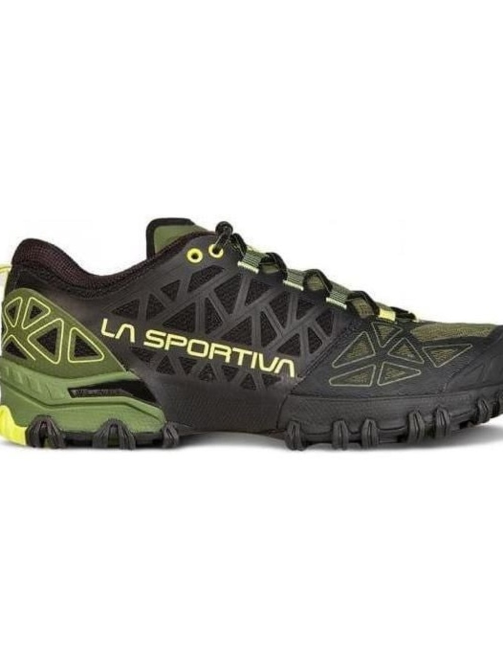 La Sportiva Bushido II Black and olive size 8.5 or EU 41